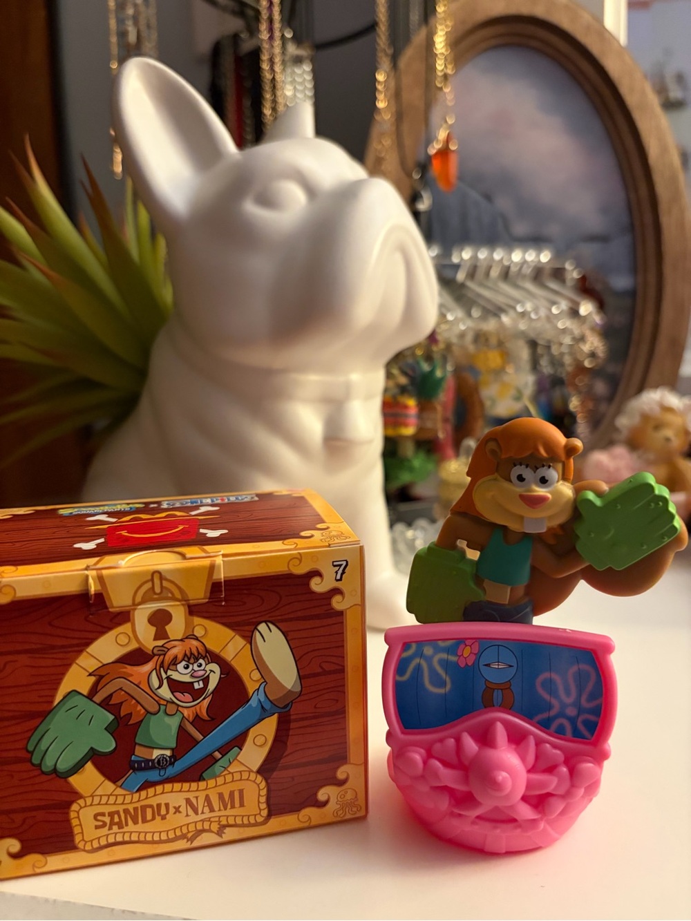 SpongeBob x One Piece McDonalds Happy Meal Toy - Sandy as Nami #7